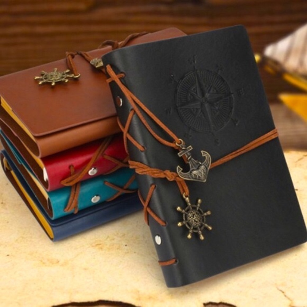 🗝 Leather Password Book Journal Travel Diary 📔 - Picture 8 of 16